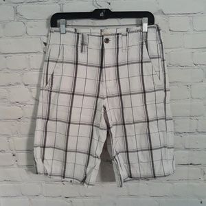 Mossimo Supply Company Plaid Shorts Sz:28